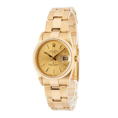 Rolex Date Ref 15238 Champagne Dial