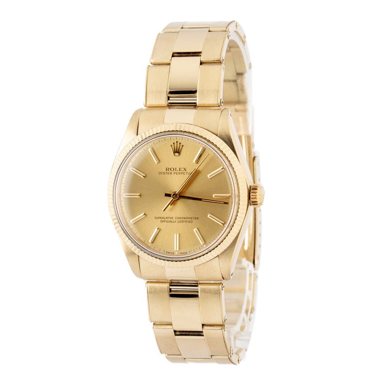Rolex Oyster Perpetual 1005 Yellow Gold