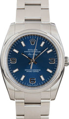Rolex Air-King 114200 Blue Dial