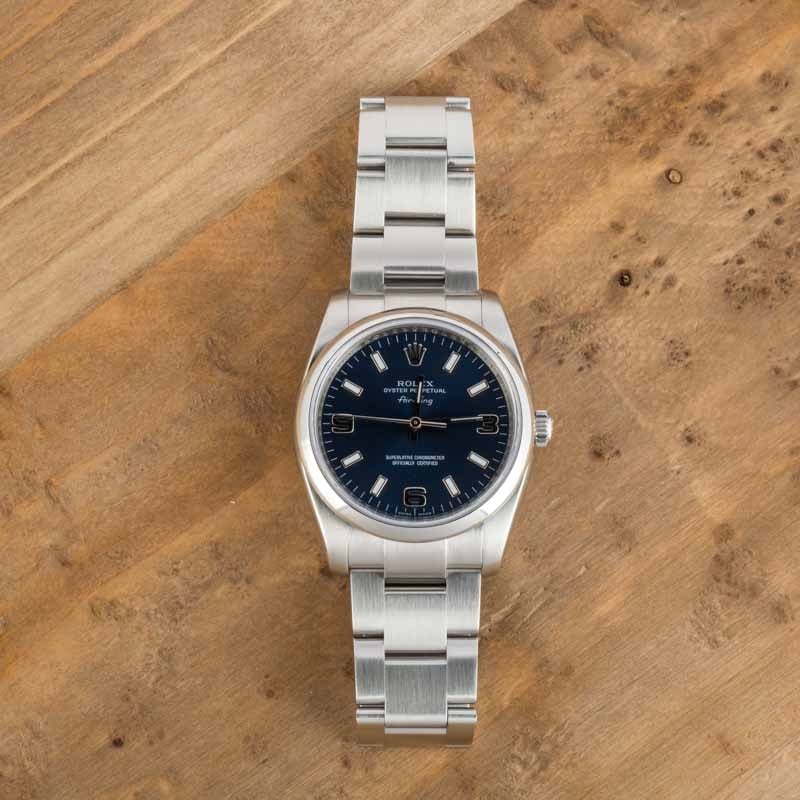 Rolex Air-King 114200 Blue Dial