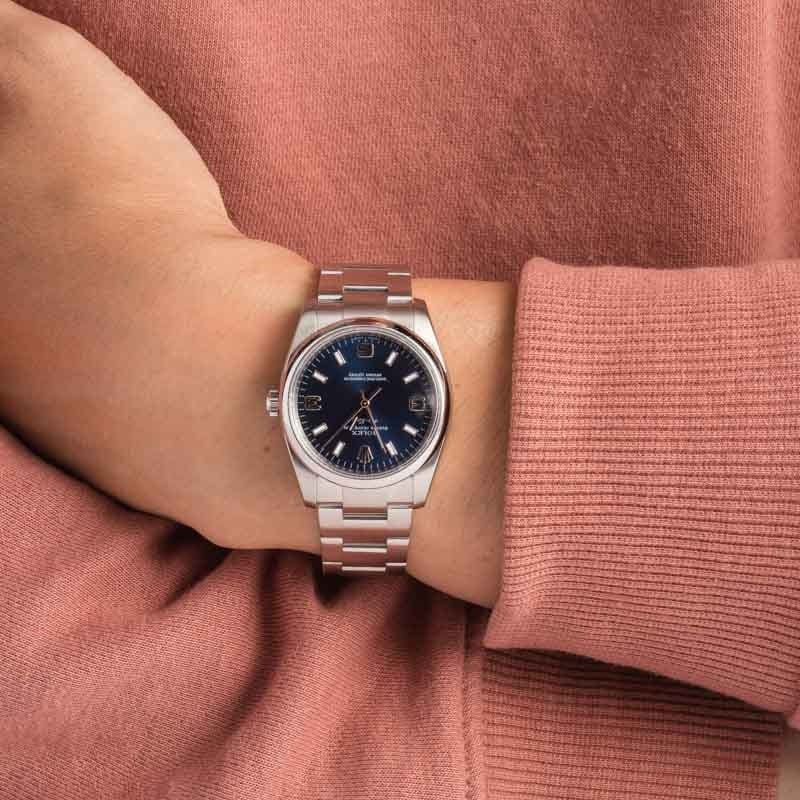 Rolex Air-King 114200 Blue Dial