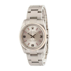 Rolex Air-King 114234 Silver Arabic Dial