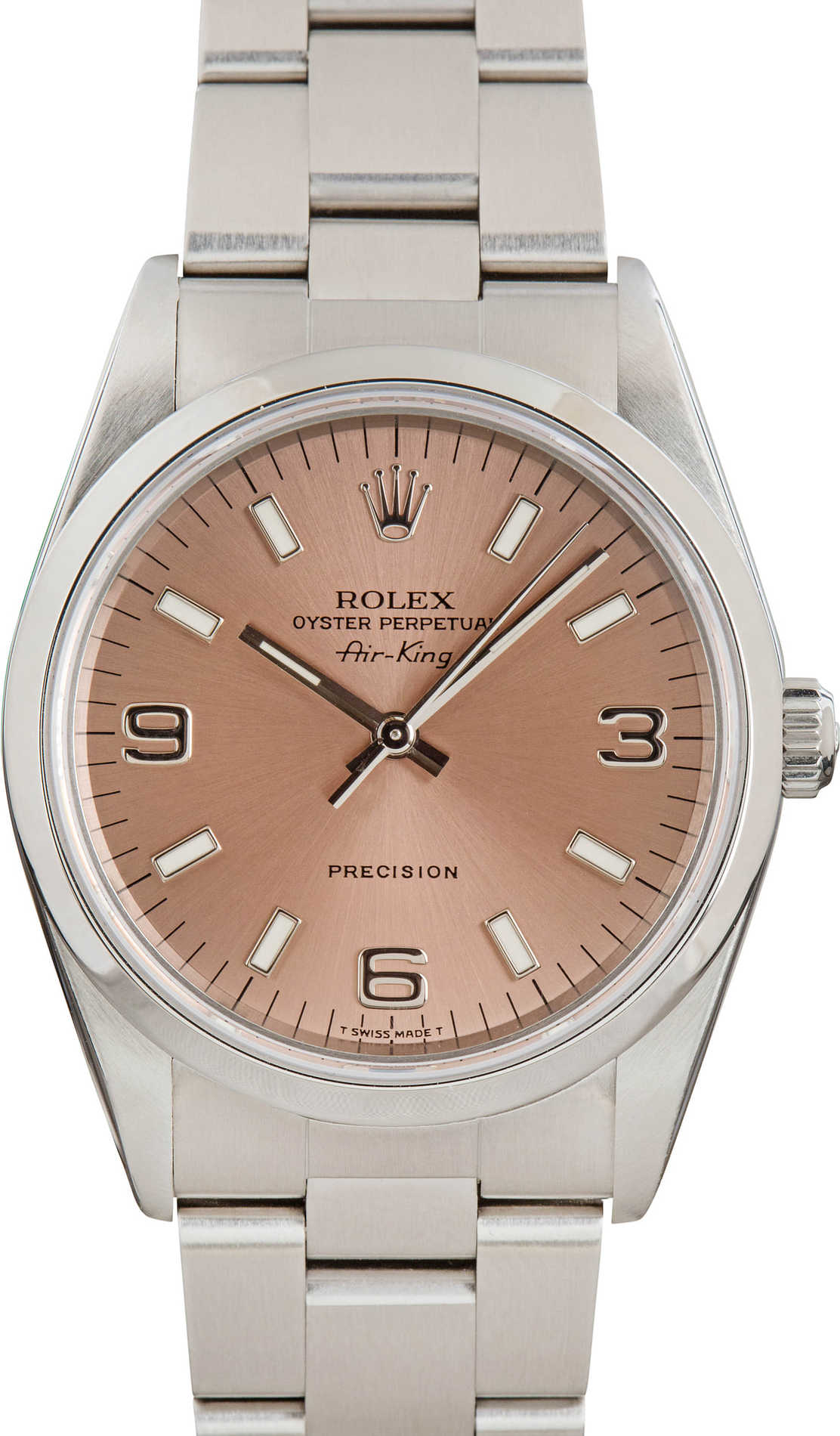 Rolex Air-King 14000 Rose Dial