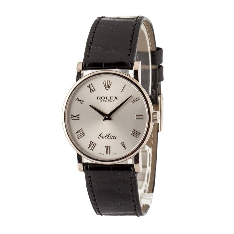 Rolex Cellini 5115 18k White Gold