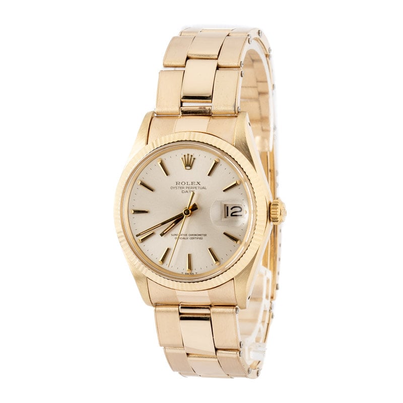 Rolex Date Ref 1503 Champagne Dial
