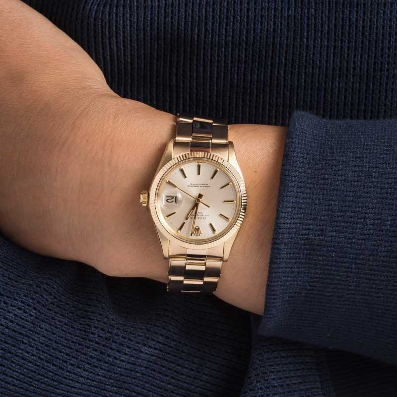 Rolex Date Ref 1503 Champagne Dial