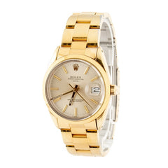 Rolex Date Ref 15505 Yellow Gold Shell