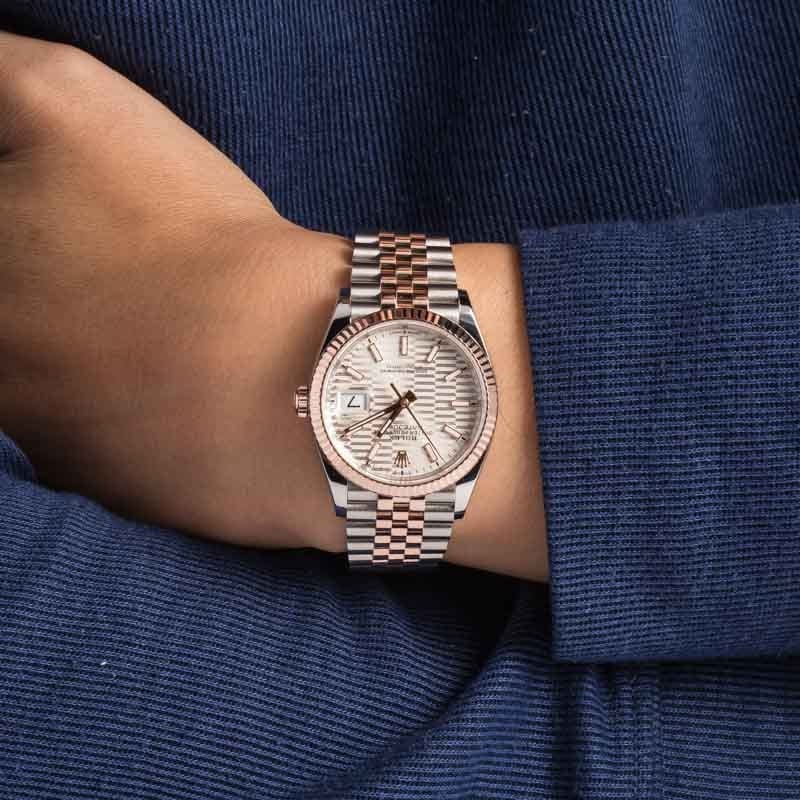 Rolex Datejust 36 Ref 126231 Fluted Motif Dial