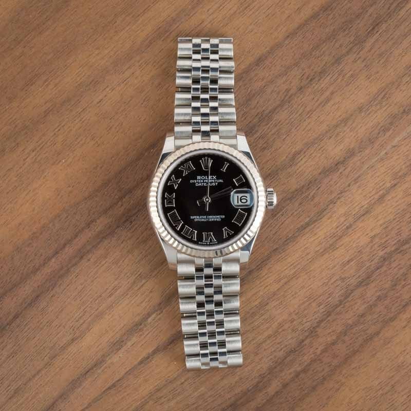 Rolex Datejust Ref 278274 Black Dial
