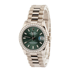 Rolex Datejust 31 Ref 278289RBR Mint Green Dial