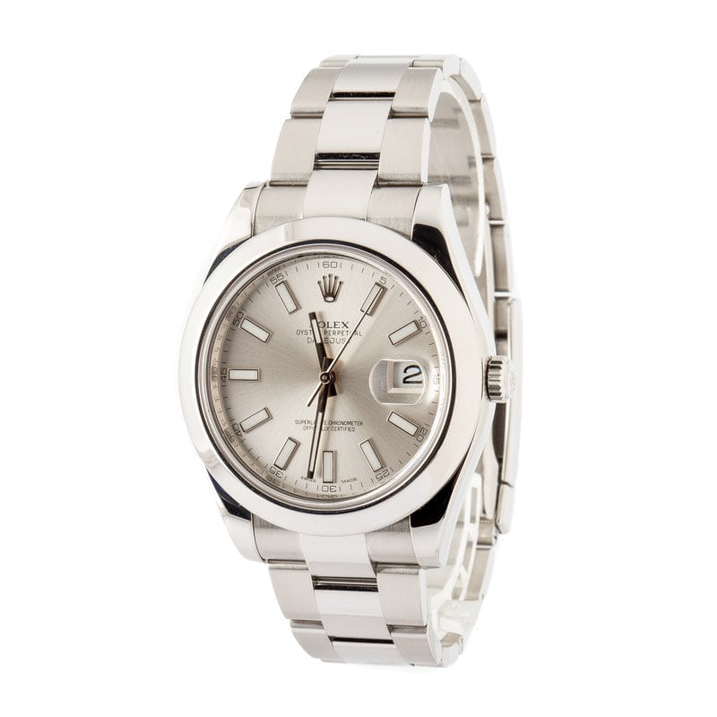 Rolex Datejust II 116300 Silver Dial