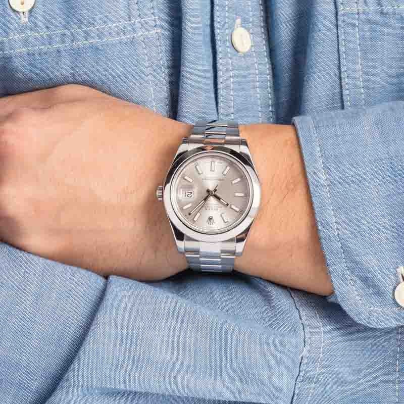 Rolex Datejust II 116300 Silver Dial