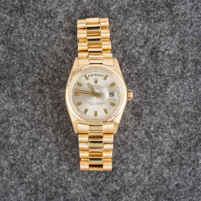Rolex Day-Date 36 Ref 1803 Silver Dial