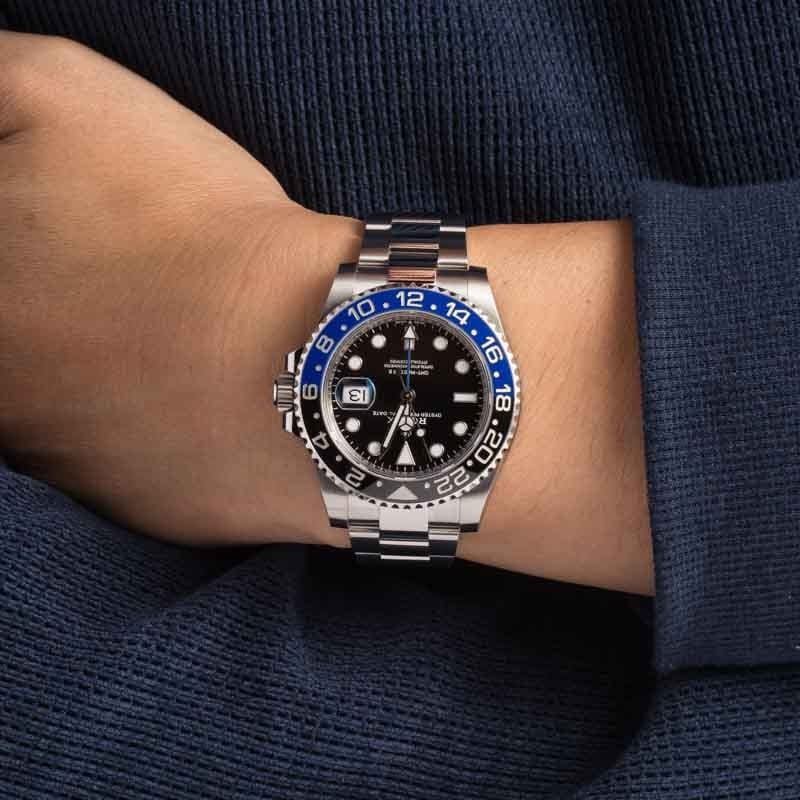 Pre-owned Rolex GMT-Master II Ref 126710 Batman