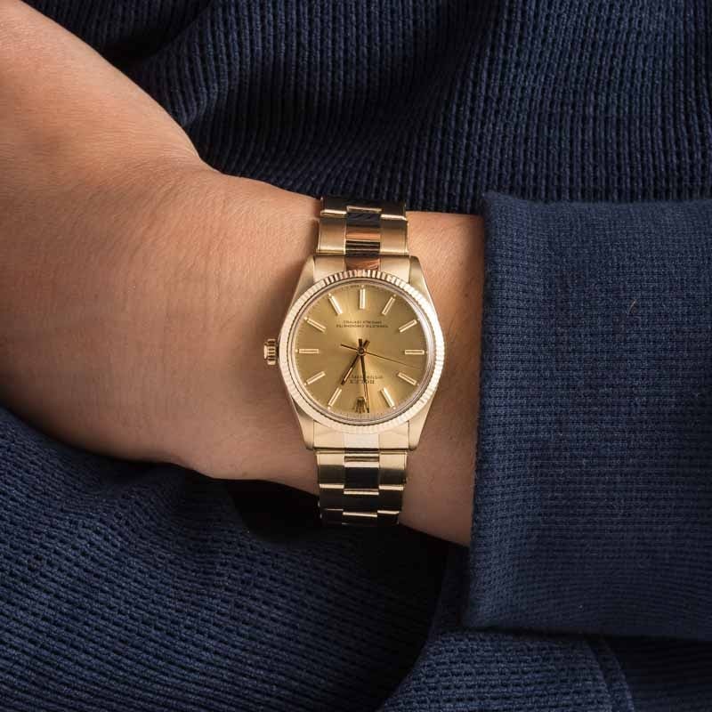 Rolex Oyster Perpetual 1005 Yellow Gold