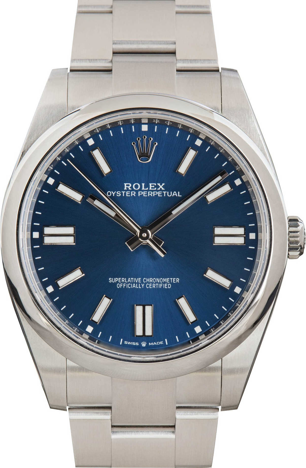 Rolex Oyster Perpetual 41 Ref 124300 Blue Dial