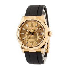Rolex Sky-Dweller Ref 336238 Champagne Dial