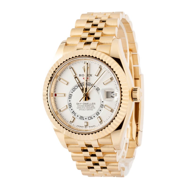 Rolex Sky-Dweller 336938 White Dial