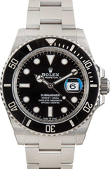 Mens Rolex Submariner 126610 Black Dial