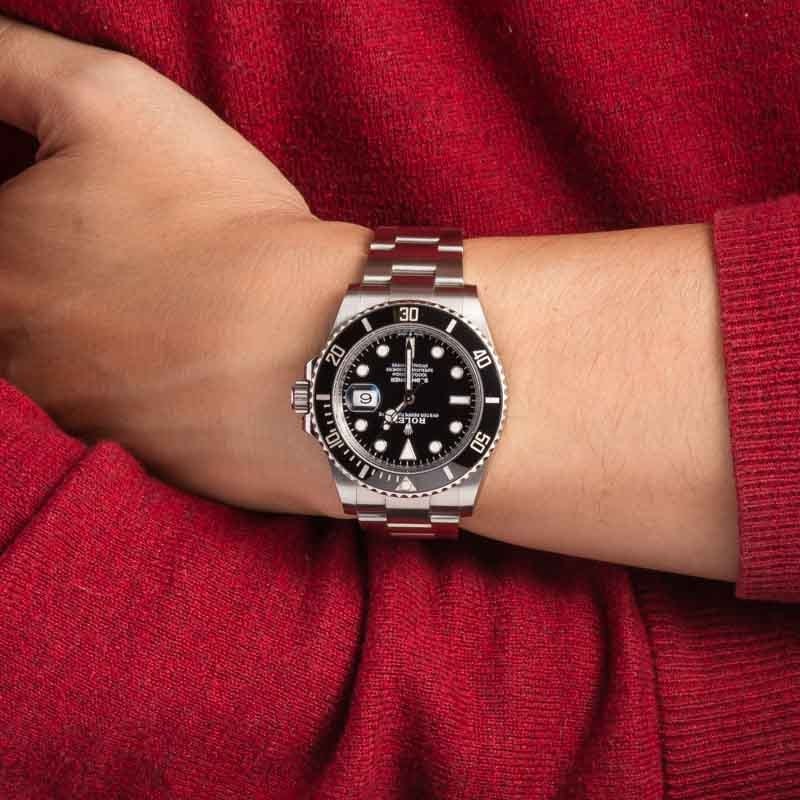 Mens Rolex Submariner 126610 Black Dial