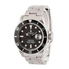 Used Rolex Submariner 16800 Stainless Steel Oyster