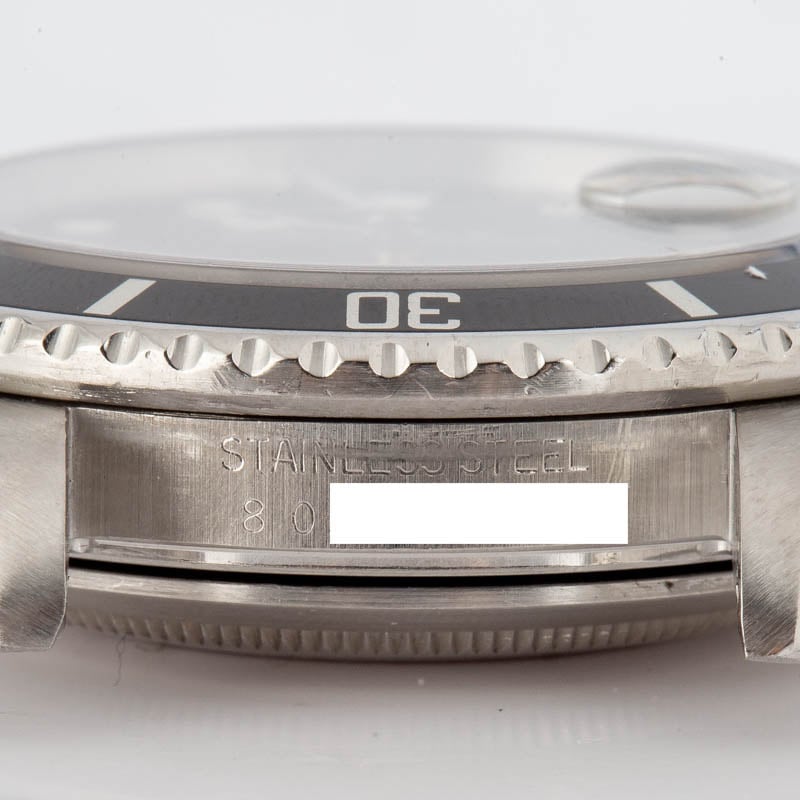 Used Rolex Submariner 16800 Stainless Steel Oyster