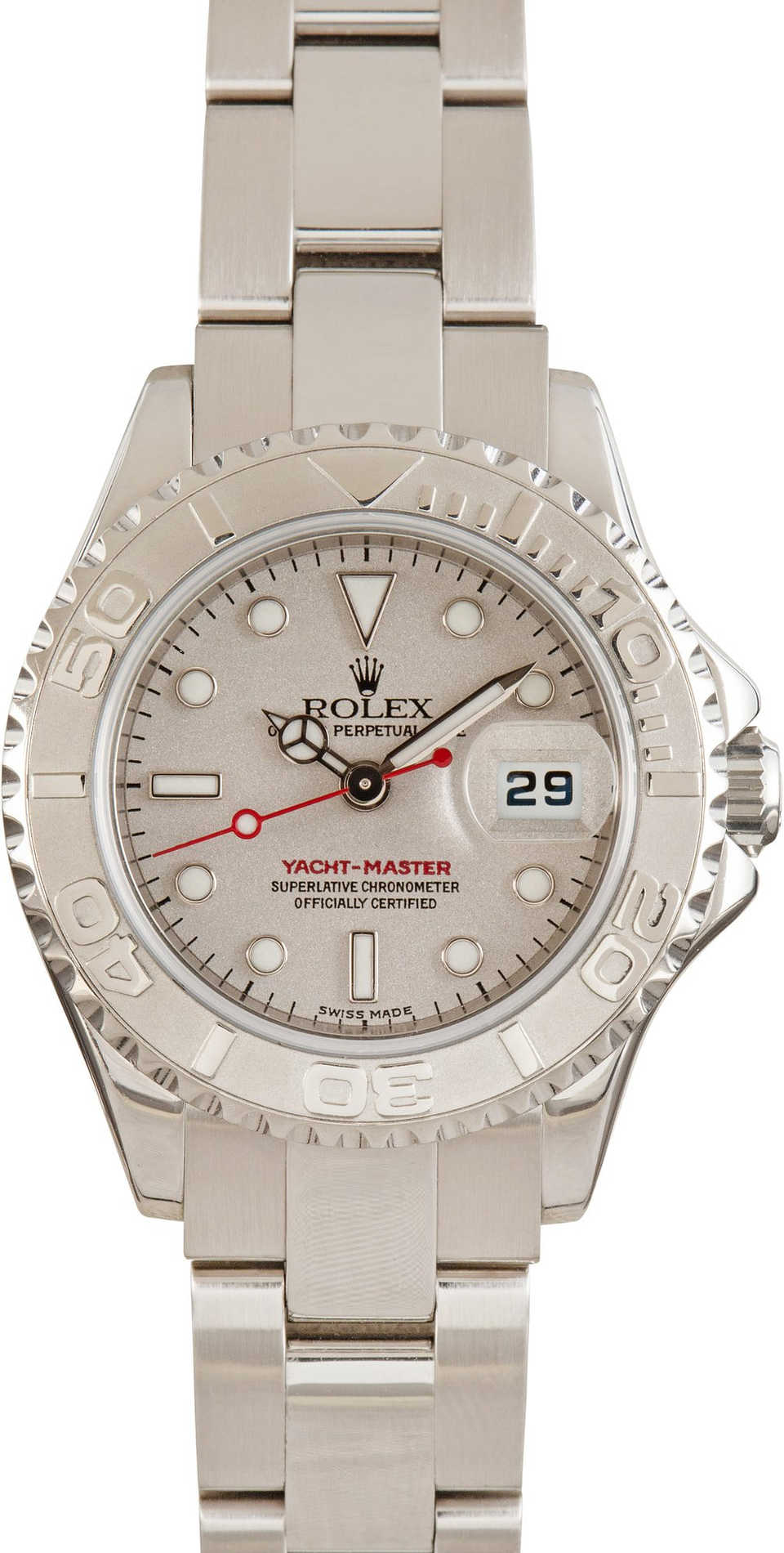 Rolex Yacht-Master Ref 169622 Platinum Dial