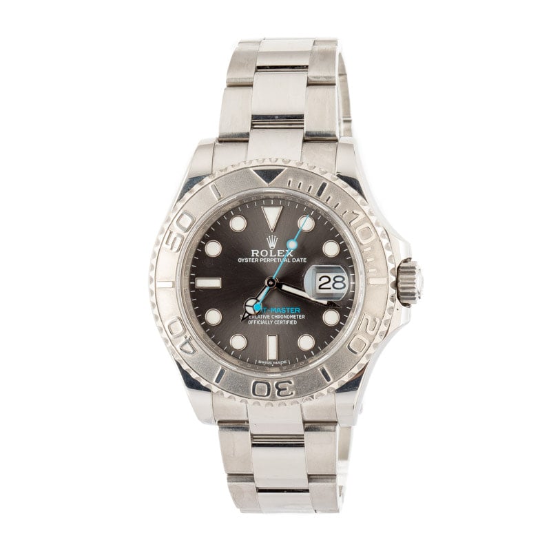 Rolex Yacht-Master Ref 116622 Dark Rhodium Dial