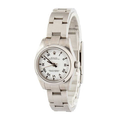 Ladies Rolex Oyster Perpetual 176200 White Roman Dial