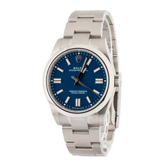 Rolex Oyster Perpetual 41 Ref 134300 Med Blue Dial