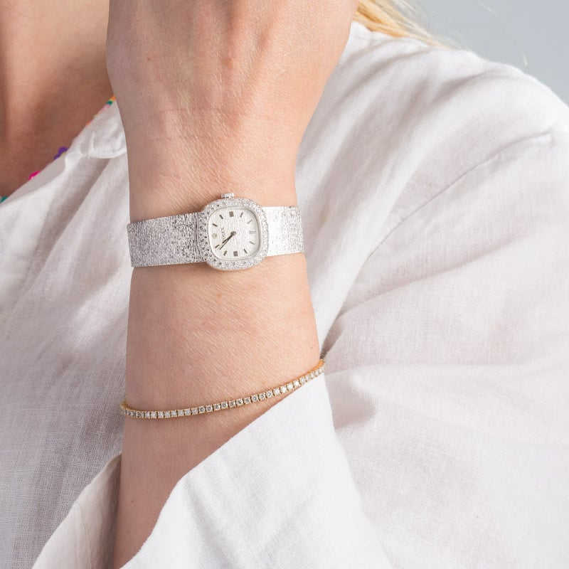 Ladies Rolex Cocktail Ref 8307 White Gold