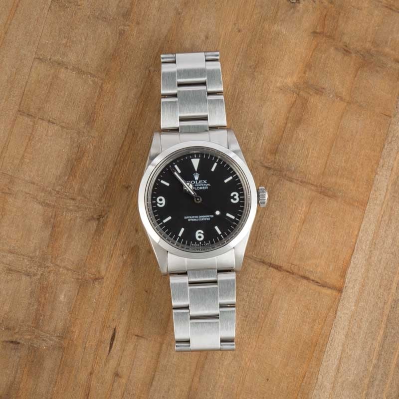 Vintage Rolex Explorer ref 1016 Stainless Steel