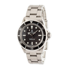 Vintage Rolex Submariner 5513 Feet First Black Dial
