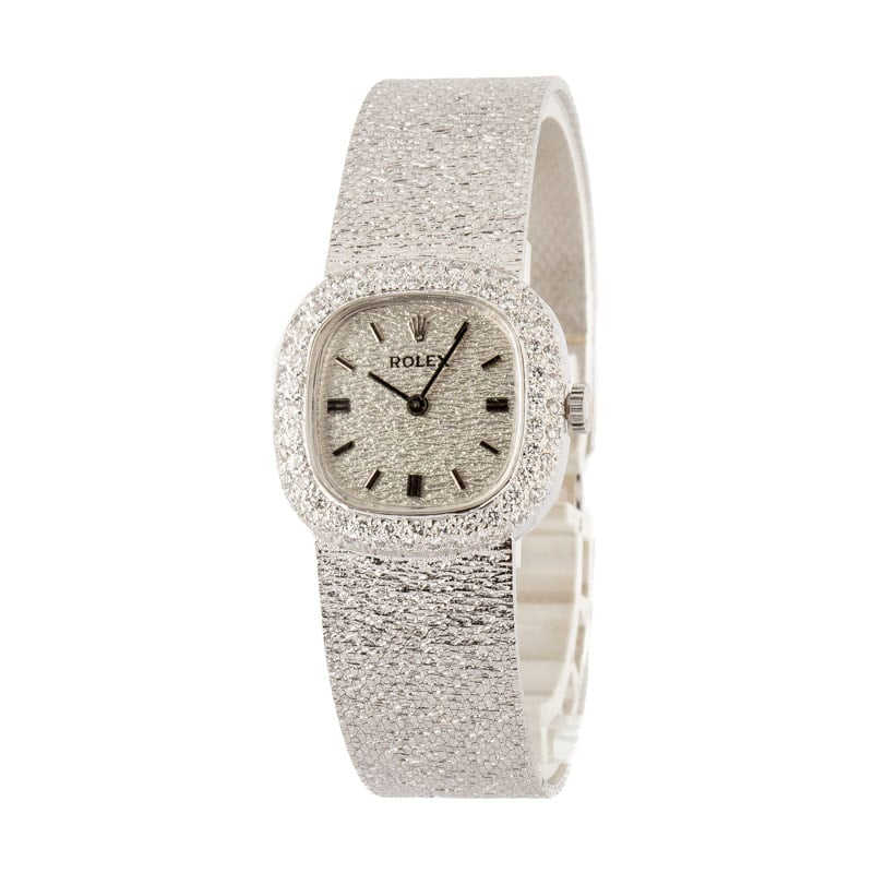 Ladies Rolex Cocktail Ref 8307 White Gold