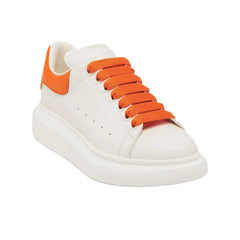 ALEXANDER MCQUEEN OVERSIZED SNEAKER 'WHITE-ORANGE'