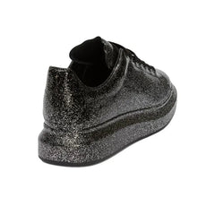 ALEXANDER MCQUEEN OVERSIZED SNEAKER 'GLITTER BLACK'
