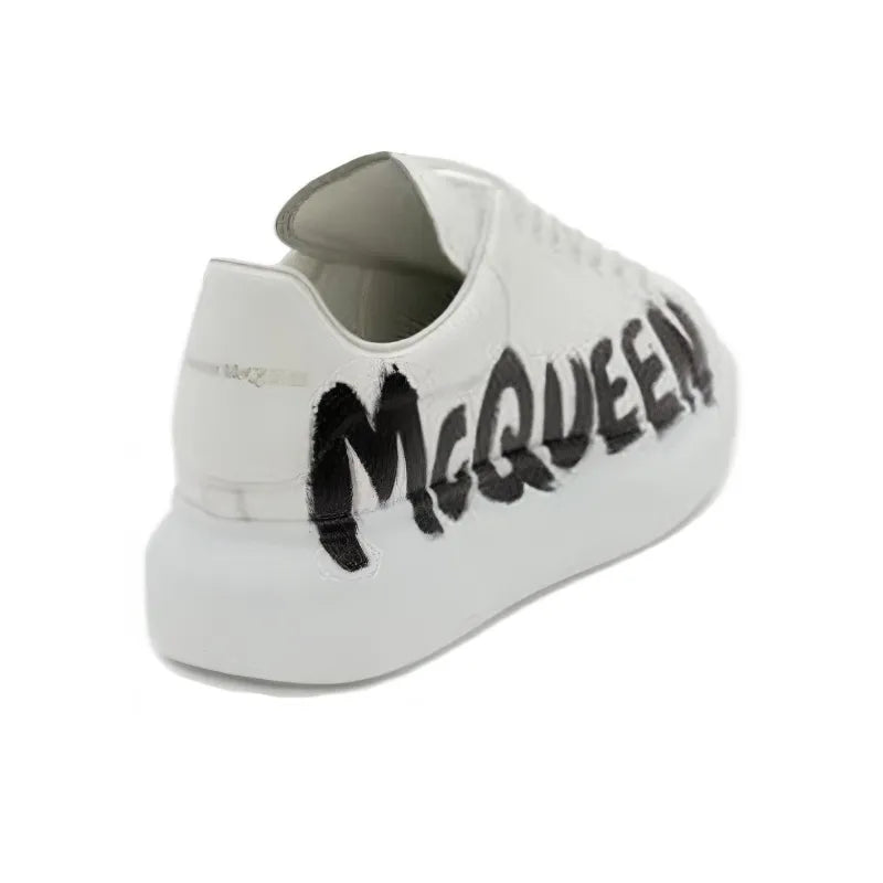 ALEXANDER MCQUEEN  OVERSIZED SNEAKER 'GRAFFITI WHITE-BLACK'