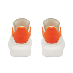 ALEXANDER MCQUEEN OVERSIZED SNEAKER 'WHITE-ORANGE'