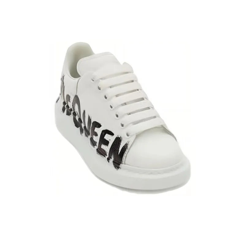 ALEXANDER MCQUEEN  OVERSIZED SNEAKER 'GRAFFITI WHITE-BLACK'