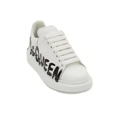 ALEXANDER MCQUEEN  OVERSIZED SNEAKER 'GRAFFITI WHITE-BLACK'