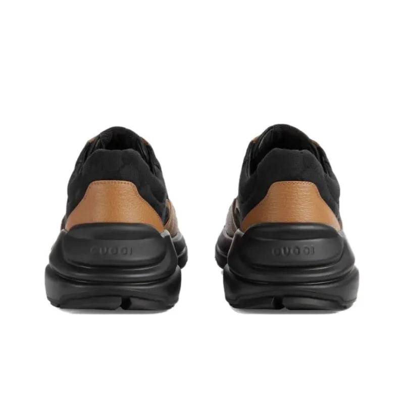GUCCI RHYTON 'MAXI GG SUPREME - BLACK KHAKI BEIGE'