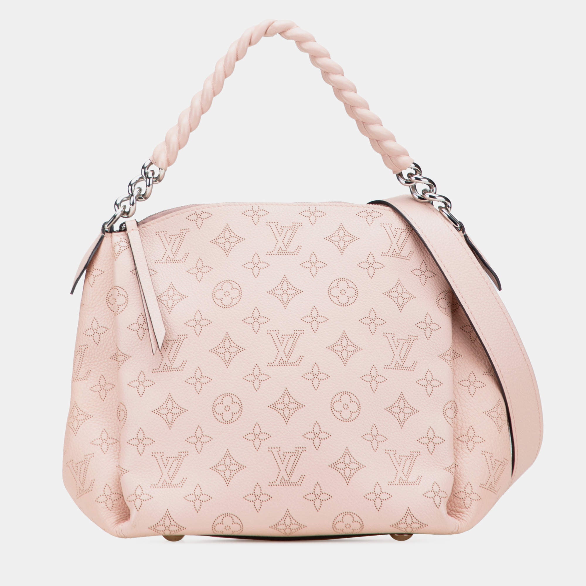 Louis Vuitton Pink Monogram Mahina Babylone Chain BB