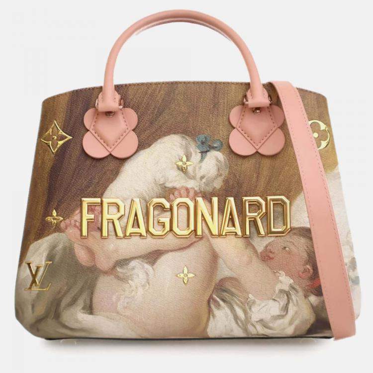 Louis Vuitton Brown Jeff Koons Masters Collection Montaigne MM